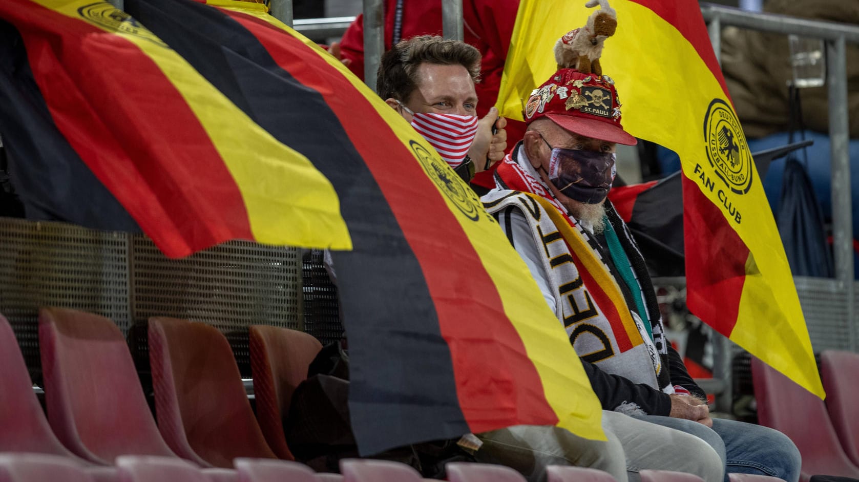 Fans der deutschen Nationalmannschaft.