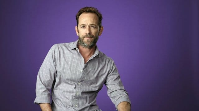 Luke Perry 2018 während eines Fototermins.