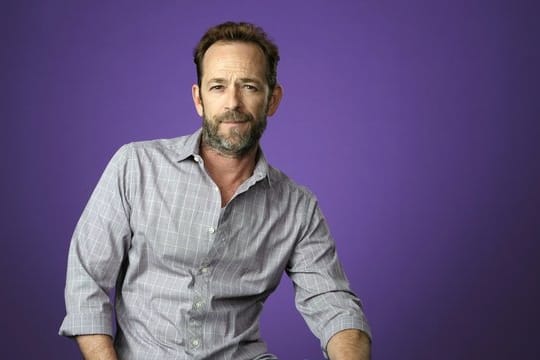 Luke Perry 2018 während eines Fototermins.