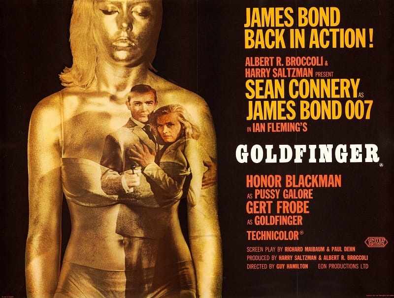 "James Bond: Goldfinger": Margarete Nolan war die goldene Frau auf dem Plakat":
