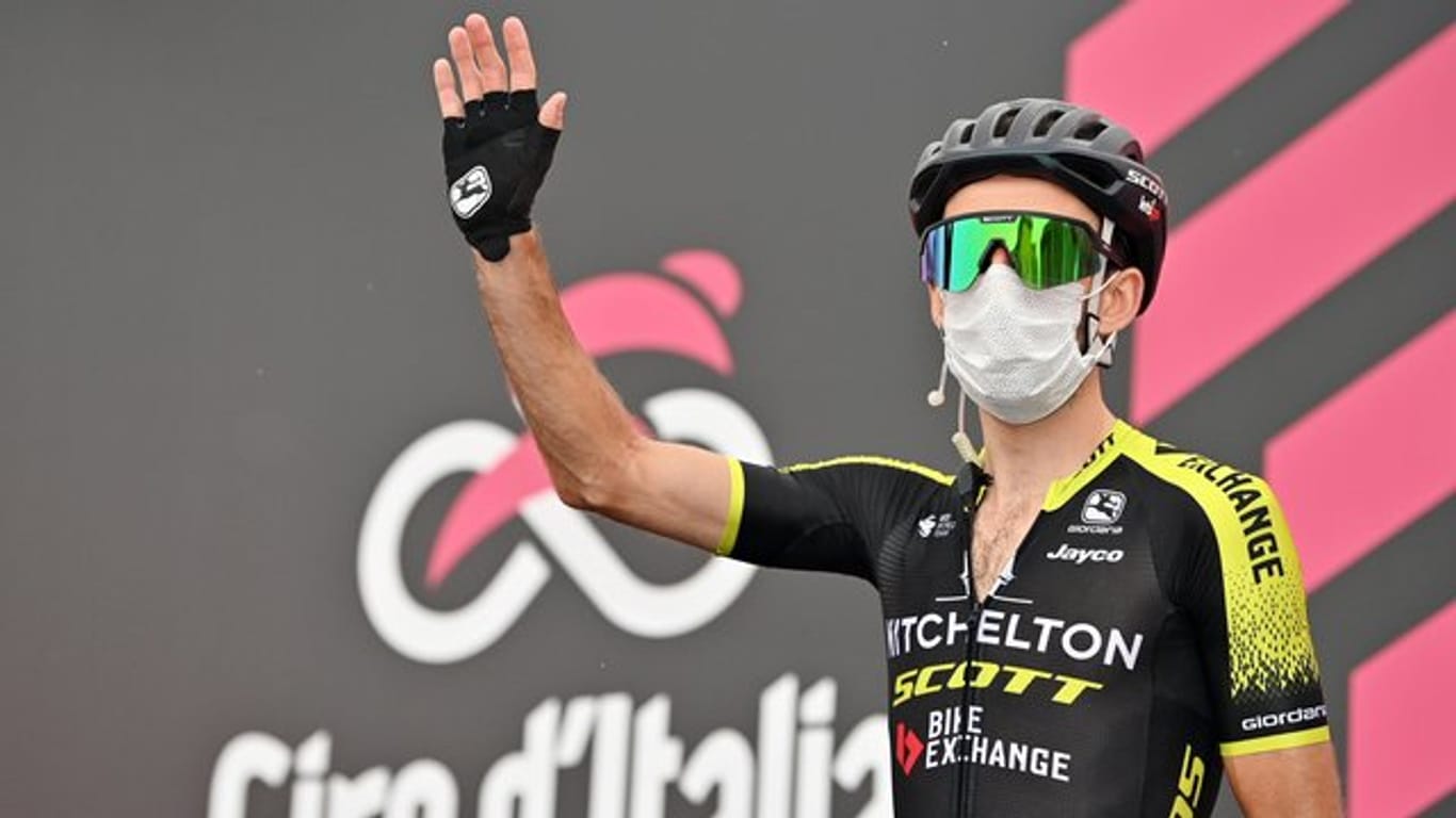 Prominenter Corona-Fall beim Giro d'Italia: Simon Yates.