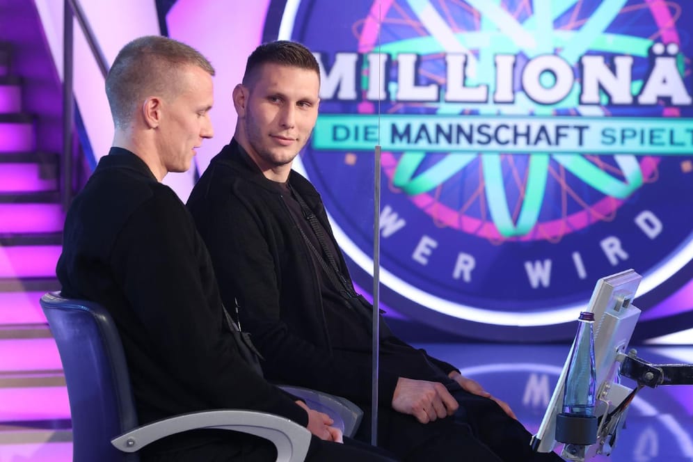 "Wer wird Millionär": Lukas Klostermann und Niklas Süle spielen in der Show um den guten Zweck.