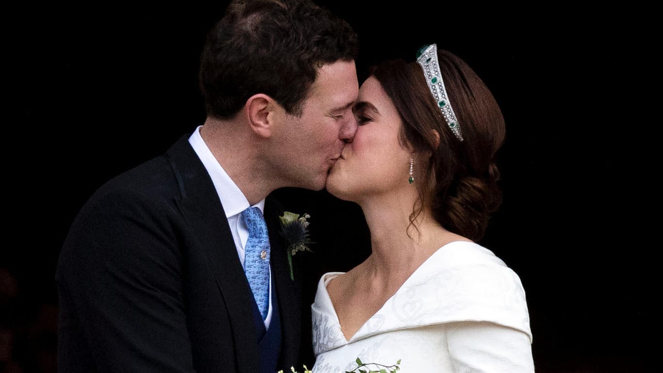 Jack Brooksbank und Prinzessin Eugenie: Die beiden haben am 12. Oktober 2018 in Windsor geheiratet.