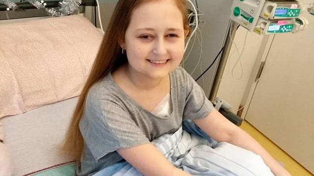 Grace Mertens: Die 16-Jährige hat einen Gehirntumor.