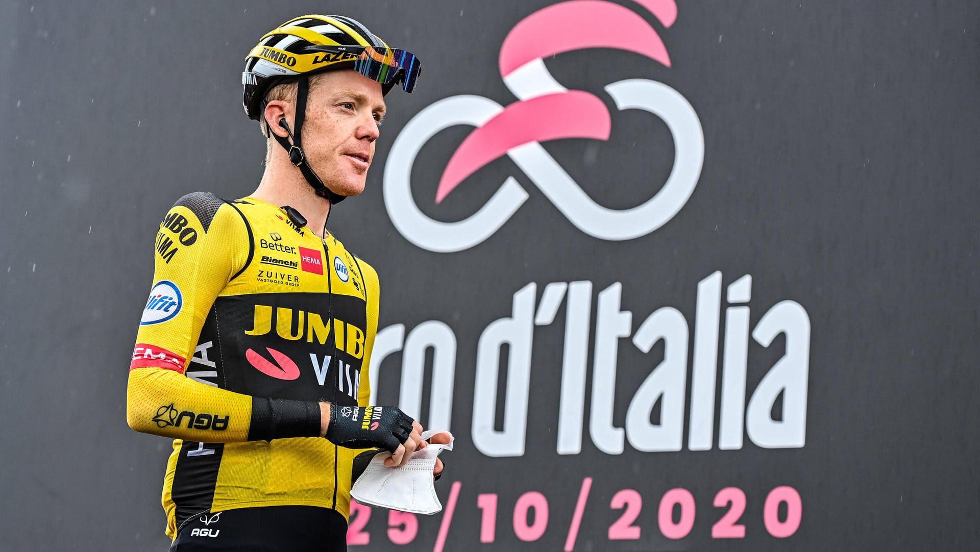 Steven Kruijswijk: Der Niederländer vom Team Jumbo-Visma ist einer der beiden infizierten Fahrer.