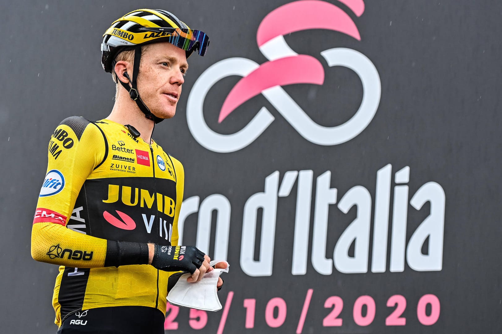 Steven Kruijswijk: Der Niederländer vom Team Jumbo-Visma ist einer der beiden infizierten Fahrer.