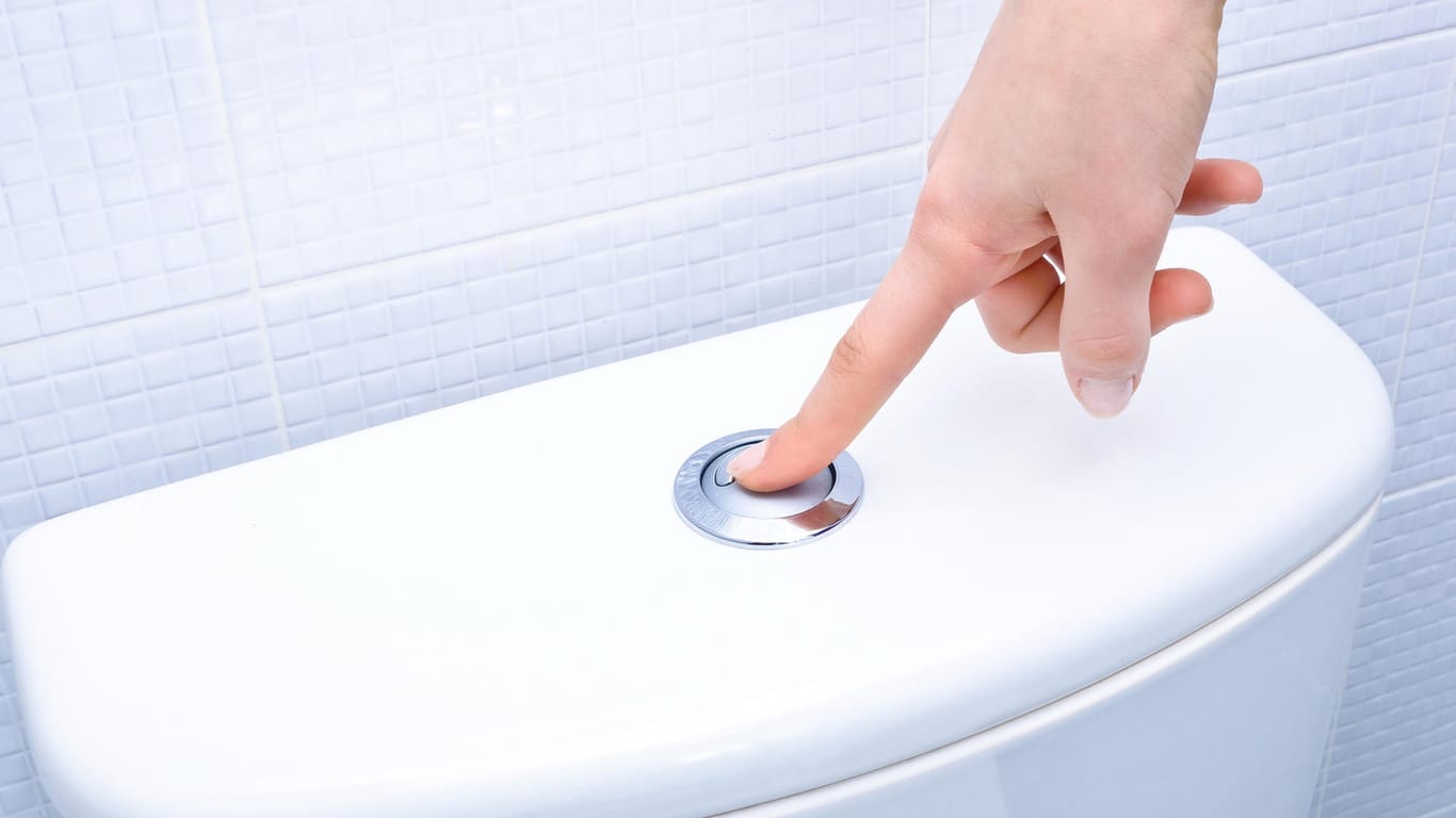 Toilette: Beim Spülgang sollte die Wasserspartaste nicht ausschließlich genutzt werden.