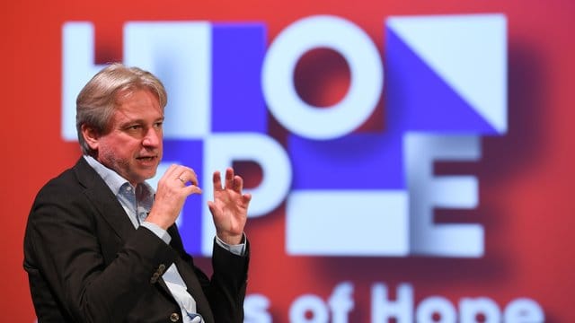 Juergen Boos hat Hoffnung für die Zukunft der Frankfurter Buchmesse. Juergen Boos hat Hoffnung für die Zukunft der Frankfurter Buchmesse.
