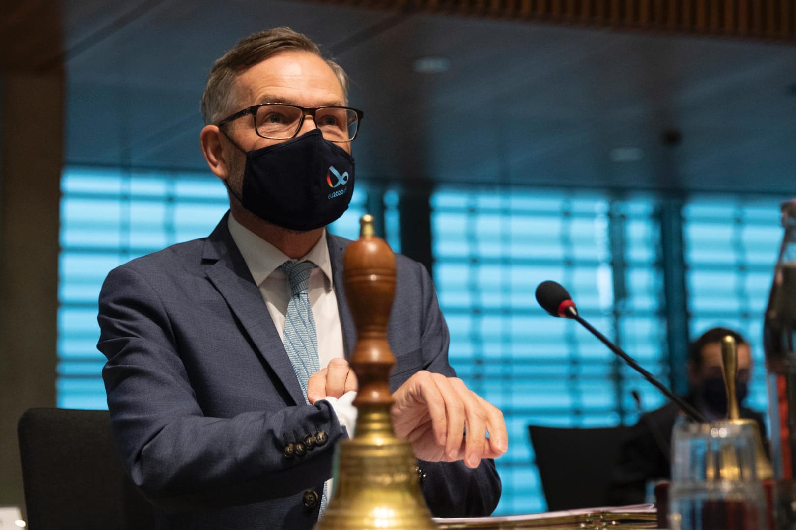 Michael Roth (SPD), Staatsminister für Europa: Die Außenminister trafen sich in Luxemburg.