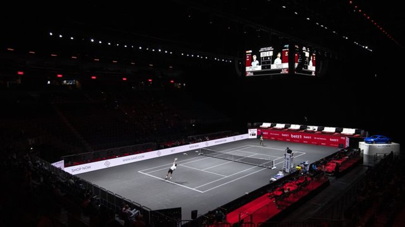 Ohne Zuschauer wird das ATP-Turnier in der Kölner Lanxess-Arena fortgesetzt werden.