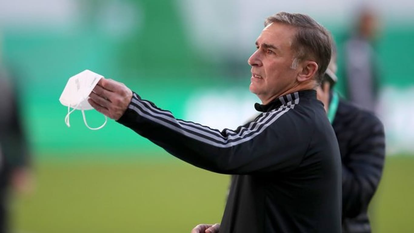 Kann mit der deutschen U21 bei der EM-Qualifikation die Gruppenführung übernehmen: Trainer Stefan Kuntz.