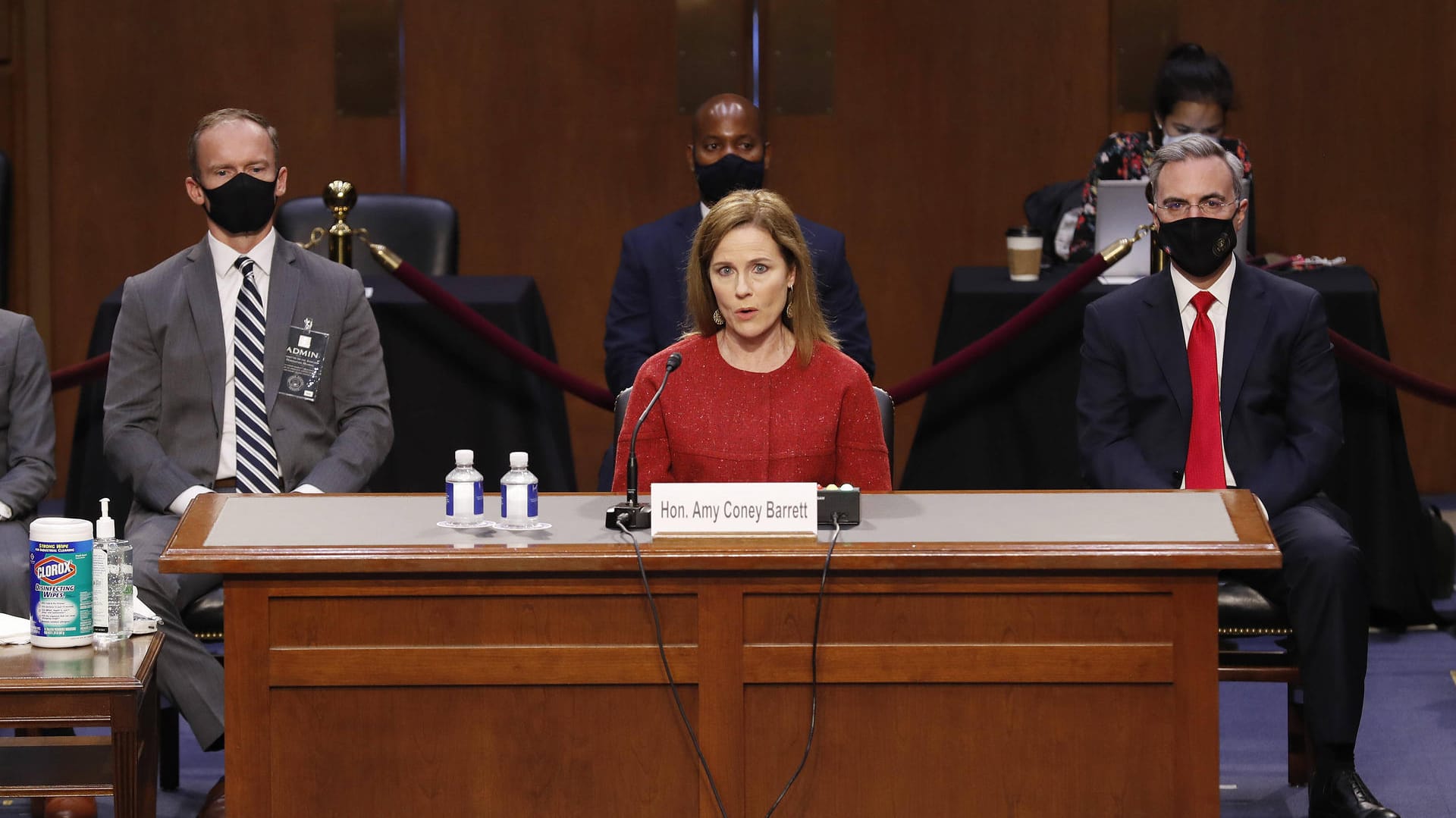 Amy Coney Barrett: Sie ist von US-Präsident Donald Trump als Nachfolgerin von Ruth Bader Ginsburg im Supreme Court nominiert worden.