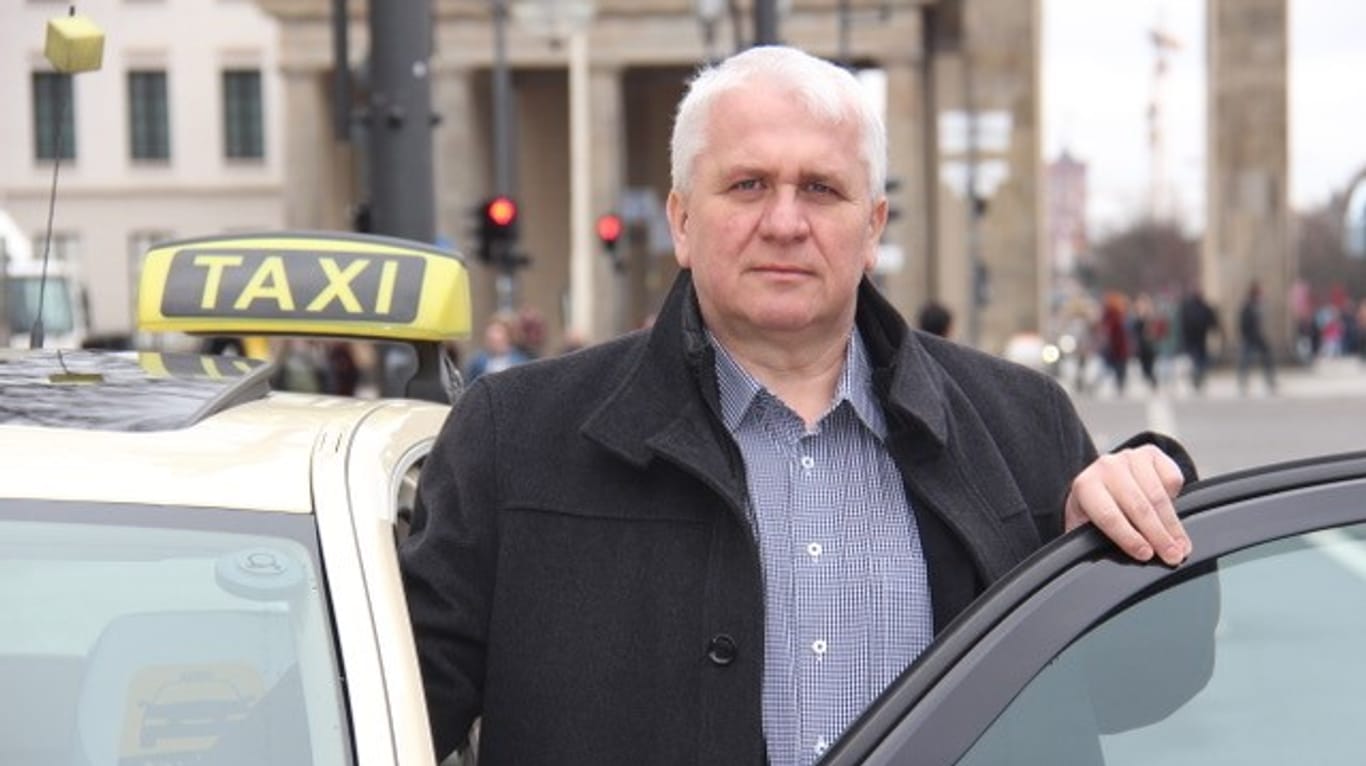 Leszek Nadolski: Der Vorsitzende der Berliner Taxi-Innung sieht auf seinen Berufsstand weitere Härten zukommen.