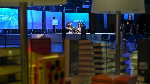 Die "Sonderedition" der Buchmesse - ohne Publikum.