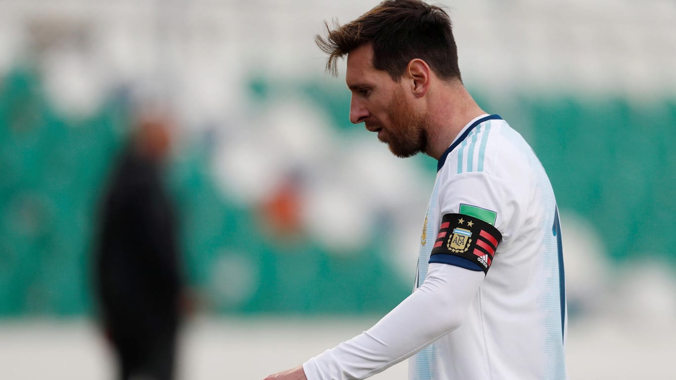 Fokussiert: Lionel Messi und Argentinien taten sich schwer mit Bolivien.