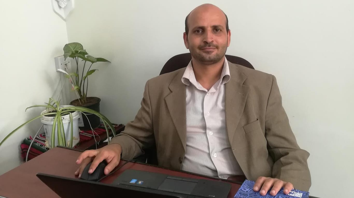 Der jemenitische Menschenrechtsanwalt Abdul-Rahman Al-Zbib.