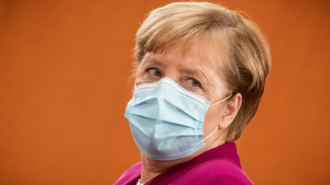 Bundeskanzlerin Angela Merkel (CDU) (Symbolbild): Das Beherbergungsverbot in einigen Bundesländern besteht fort.