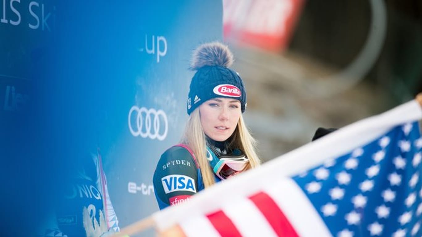 Verpasst den Saisonauftakt in Sölden: Ski-Star Mikaela Shiffrin.