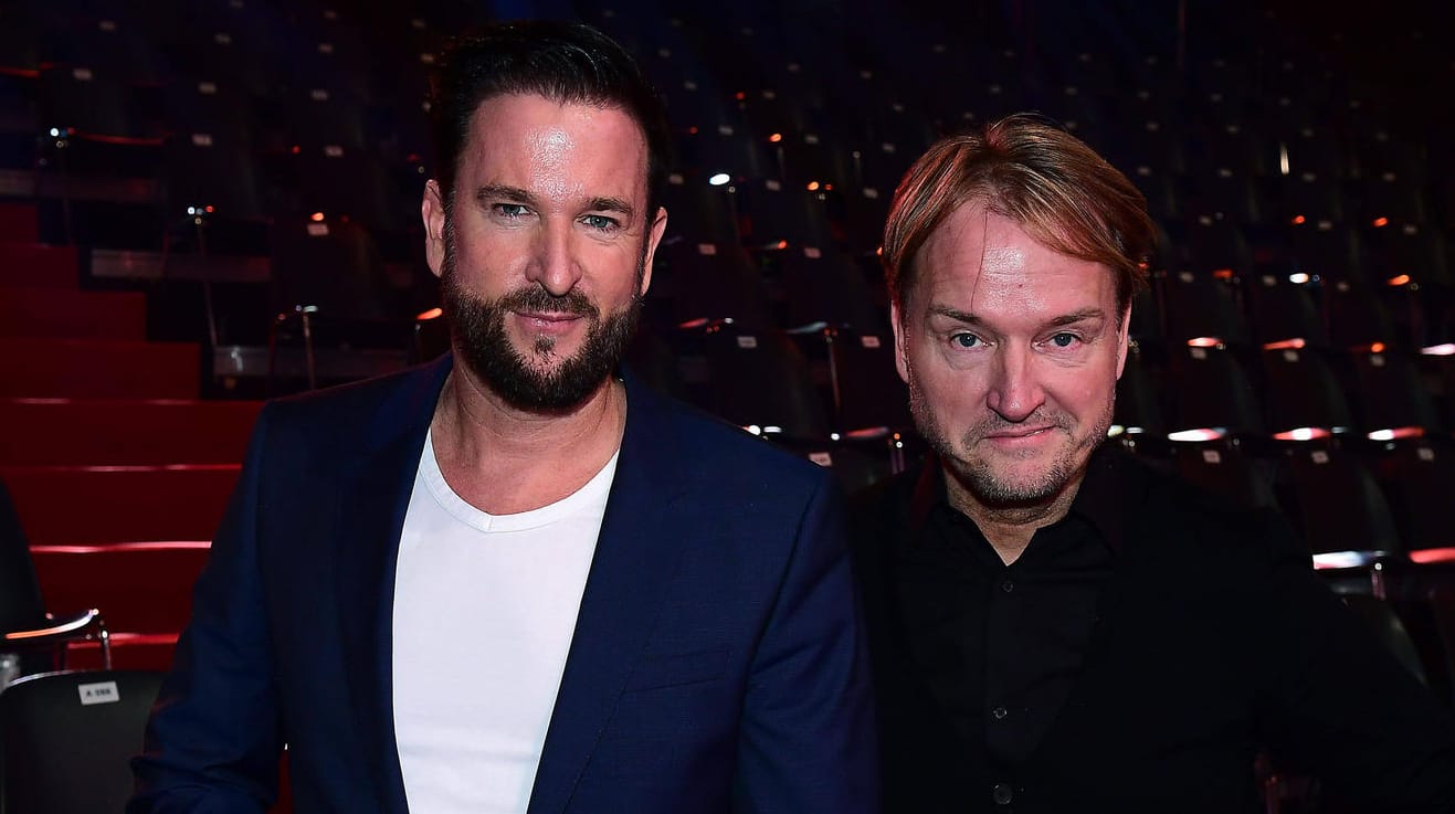 Langjähriges Team: Michael Wendler und Markus Krampe vor einer Show von "Let's Dance".