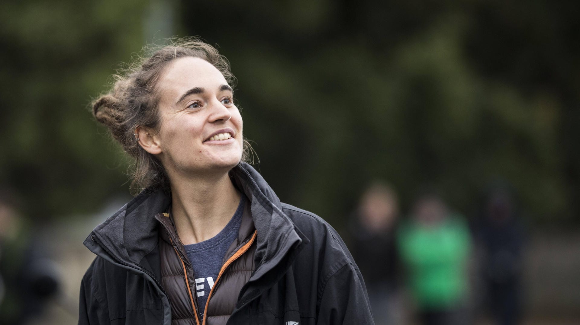 Carola Rackete bei einer Protestaktionvon Extinction Rebellion in Berlin (Archivbild): Die Kapitänin erhält einen Preis der Kölner Karnevalisten.