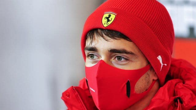 Mit Ferrari in der Krise: Charles Leclerc.