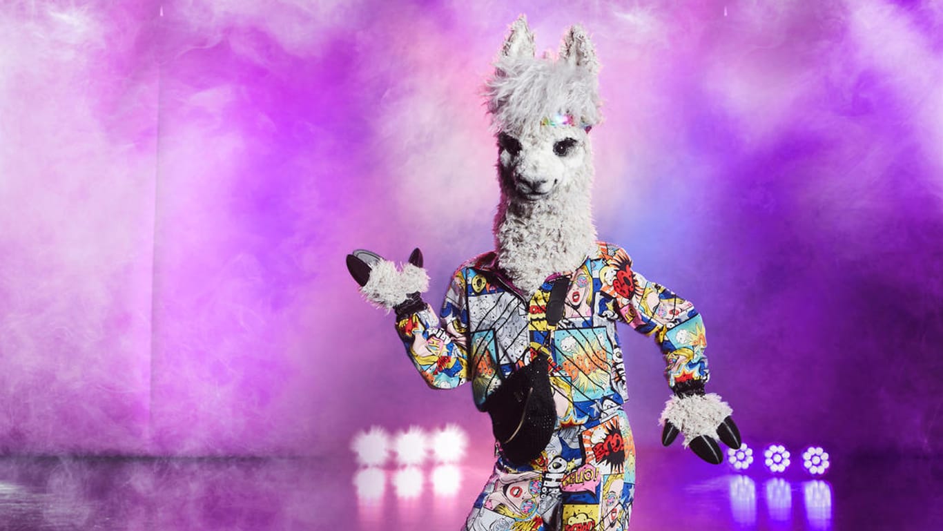 "The Masked Singer": Das Alpaka wird in der neuen Staffel gleich mehrere Outfits präsentieren.