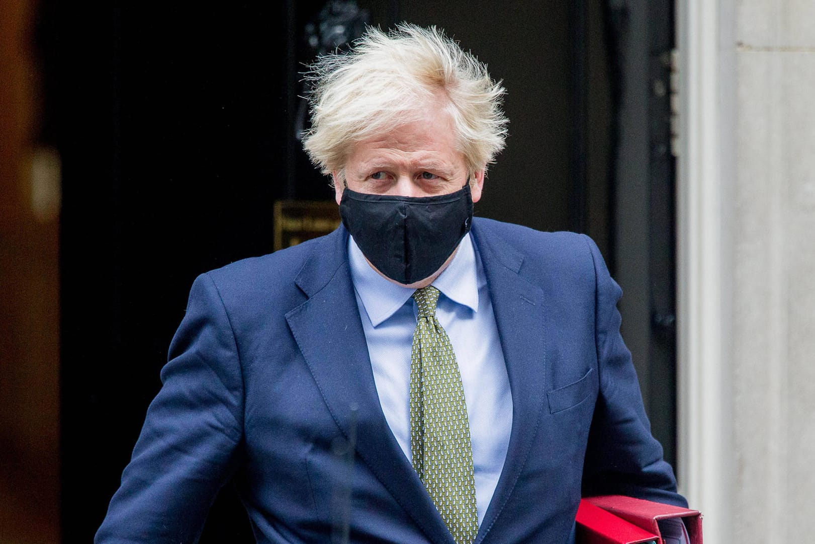 Boris Johnson verlässt die Downing Street: Der Premierminister will weitere Zugeständnisse von der EU.