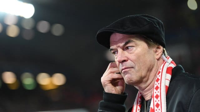 Campino 2019 im Stadion des FC Liverpool an der Anfield Road.