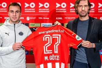Steht vor seinem ersten Einsatz bei PSV Eindhoven: Mario Götze.