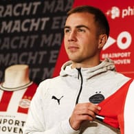 Mario Götze: Der frühere Nationalspieler unterschrieb für zwei Jahre bei der PSV Eindhoven.