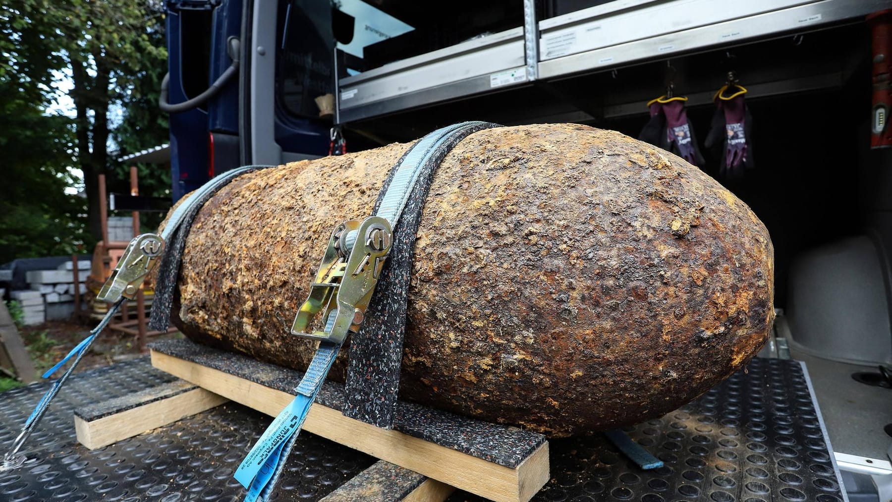 Weltkriegsbombe In Frankfurt Erfolgreich Entschärft