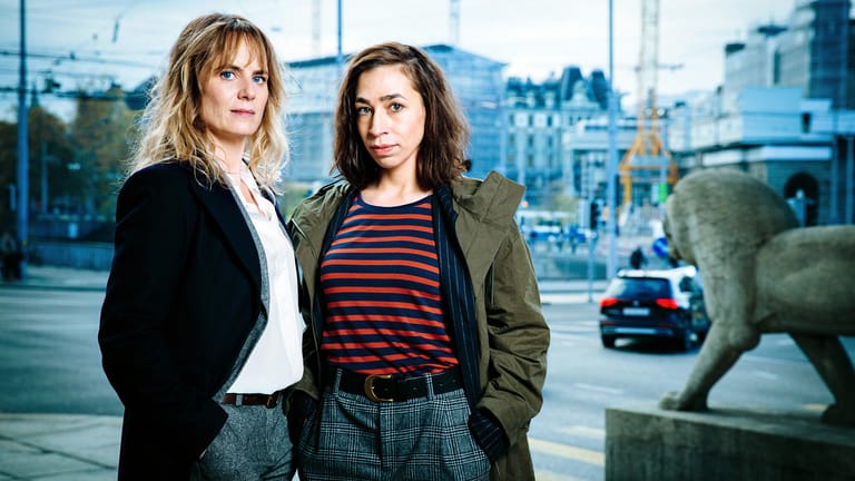 Sie sind die Neuen im Schweiz-"Tatort": Anna Pieri Zuercher als Isabelle Grandjean und Carol Schuler als Tessa Ott.