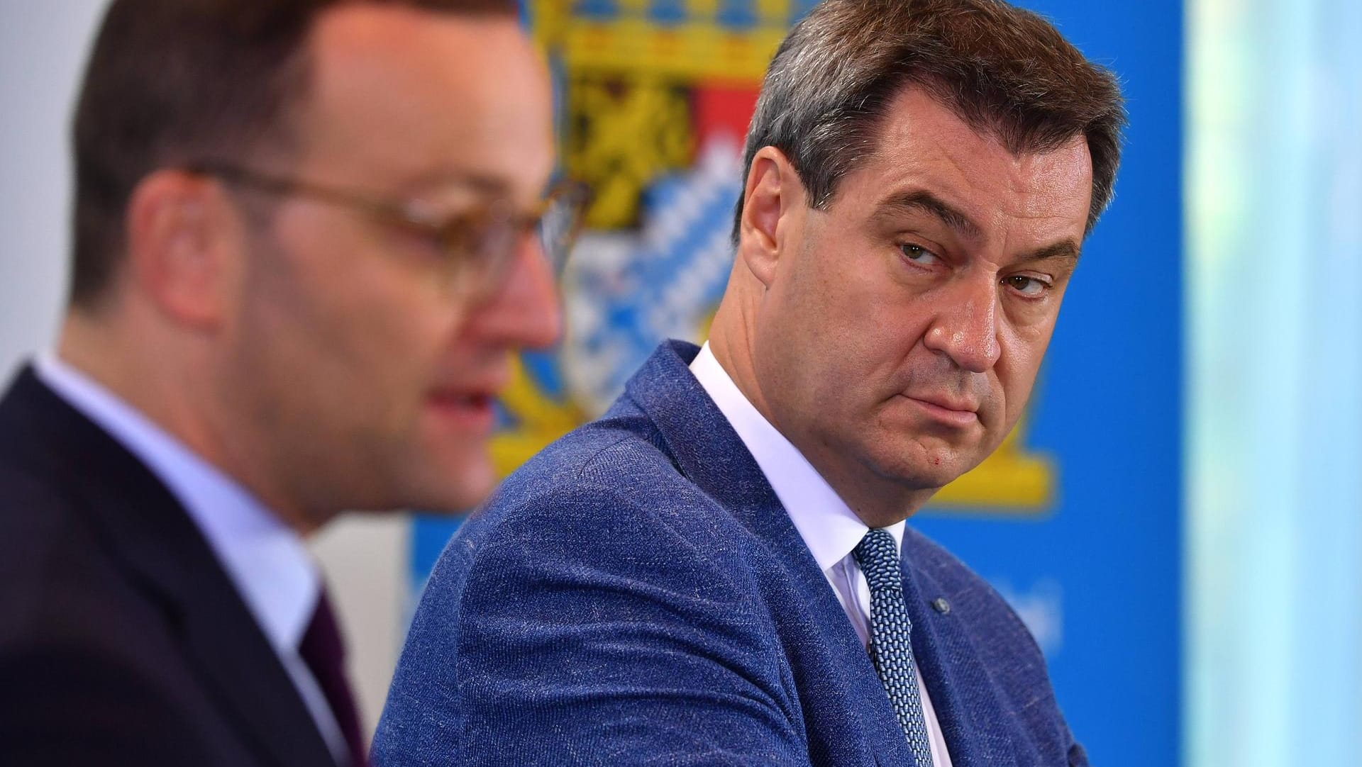 Bayerns Ministerpräsident Markus Söder und Gesundheitsminister Jens Spahn (Archivfoto): Ginge es nach den Wähler, wäre das die Traumkombination bei den Chefposten in der Union.