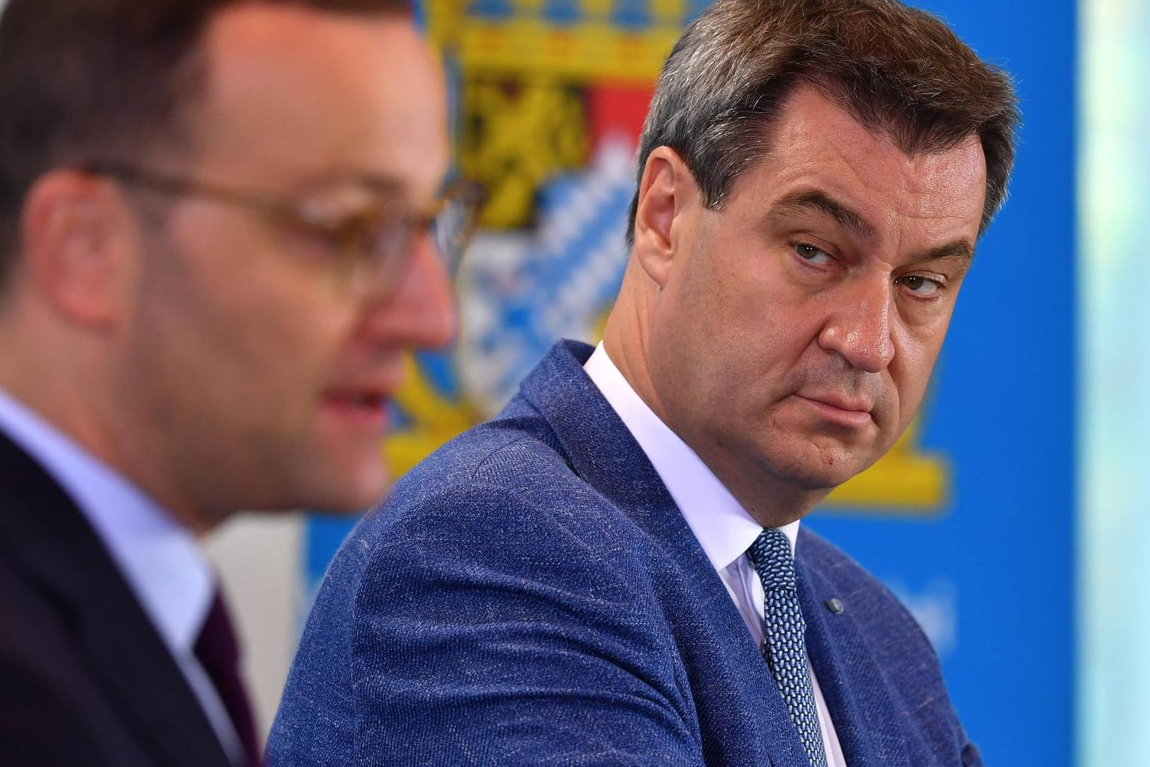 Bayerns Ministerpräsident Markus Söder und Gesundheitsminister Jens Spahn (Archivfoto): Ginge es nach den Wähler, wäre das die Traumkombination bei den Chefposten in der Union.