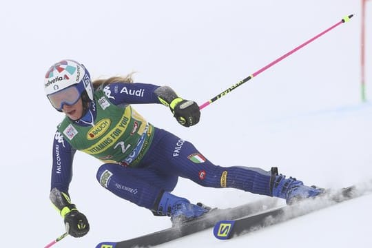 Gewann den alpinen Ski-Saisonauftakt in Sölden: Marta Bassino.