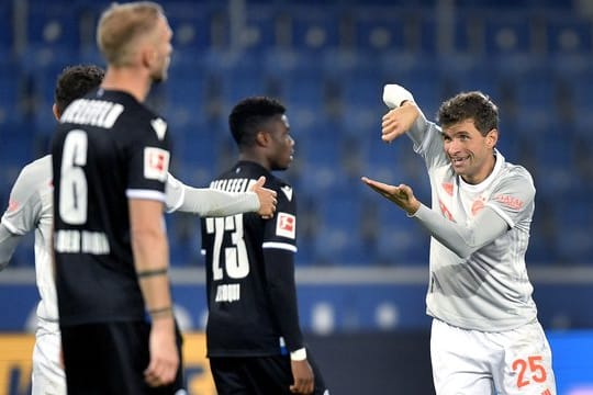 Hatte auch in Bielefeld wieder einen starken Tag: Bayern-Urgestein Thomas Müller.