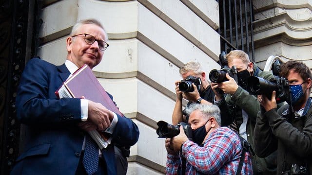 Wirft Brüssel wenig Kompromissbereitschaft vor: Michael Gove. Wirft Brüssel wenig Kompromissbereitschaft vor: Michael Gove.