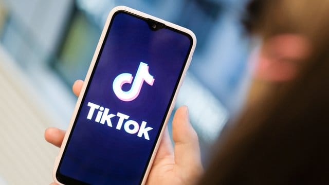 Die Kurzvideo-App TikTok.