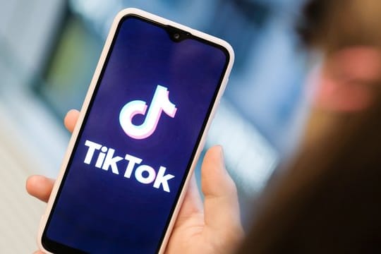 Die Kurzvideo-App TikTok.