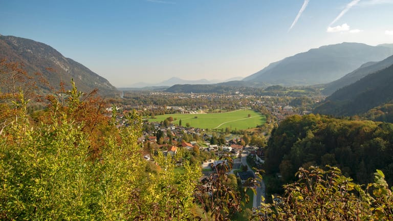 Blick auf die Berchtesgadener Stadt Bad Reichenhall in Bayern: Der Landkreis meldete 252,1 Neuinfektionen auf 100.000 Einwohner in sieben Tagen. (Archivbild)