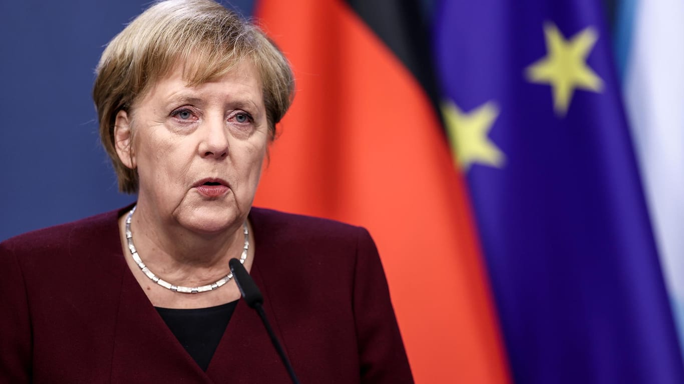 Angela Merkel auf einem EU-Gipfel in Brüssel: Die Kanzlerin hat sich wegen steigender Infektionszahlen mit einem eindringlichen Appell an die Bevölkerung gewendet.