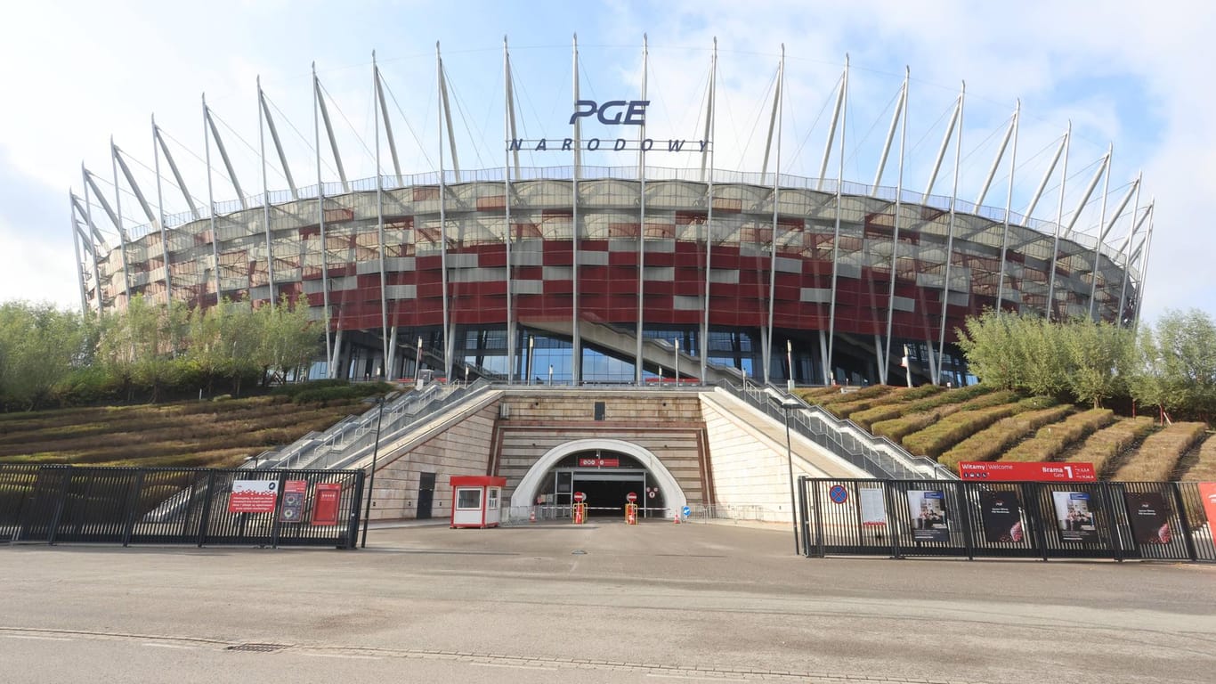 Wird umfunktioniert: Das Nationalstadion von Warschau.