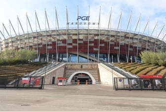 Wird umfunktioniert: Das Nationalstadion von Warschau.