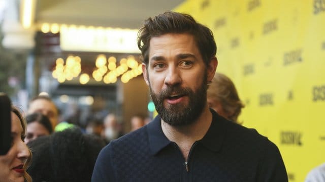 Regisseur John Krasinski bei der Weltpremiere des Films "A Quiet Place" 2018 in Austin.