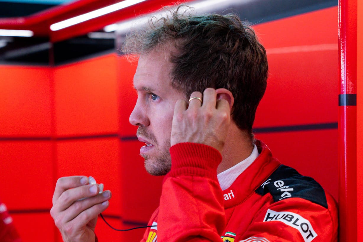 Sebastian Vettel: Der vierfache Weltmeister befindet sich in seinem letzten Vertragsjahr bei der Scuderia Ferrari.