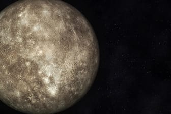Merkur: Unser Nachbarplanet ist nicht oft mit bloßen Augen zu sehen.