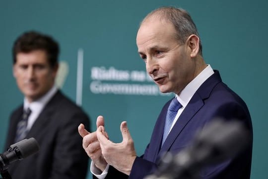 Irlands Premierminister Micheal Martin warnt vor einem schlimmen Winter.