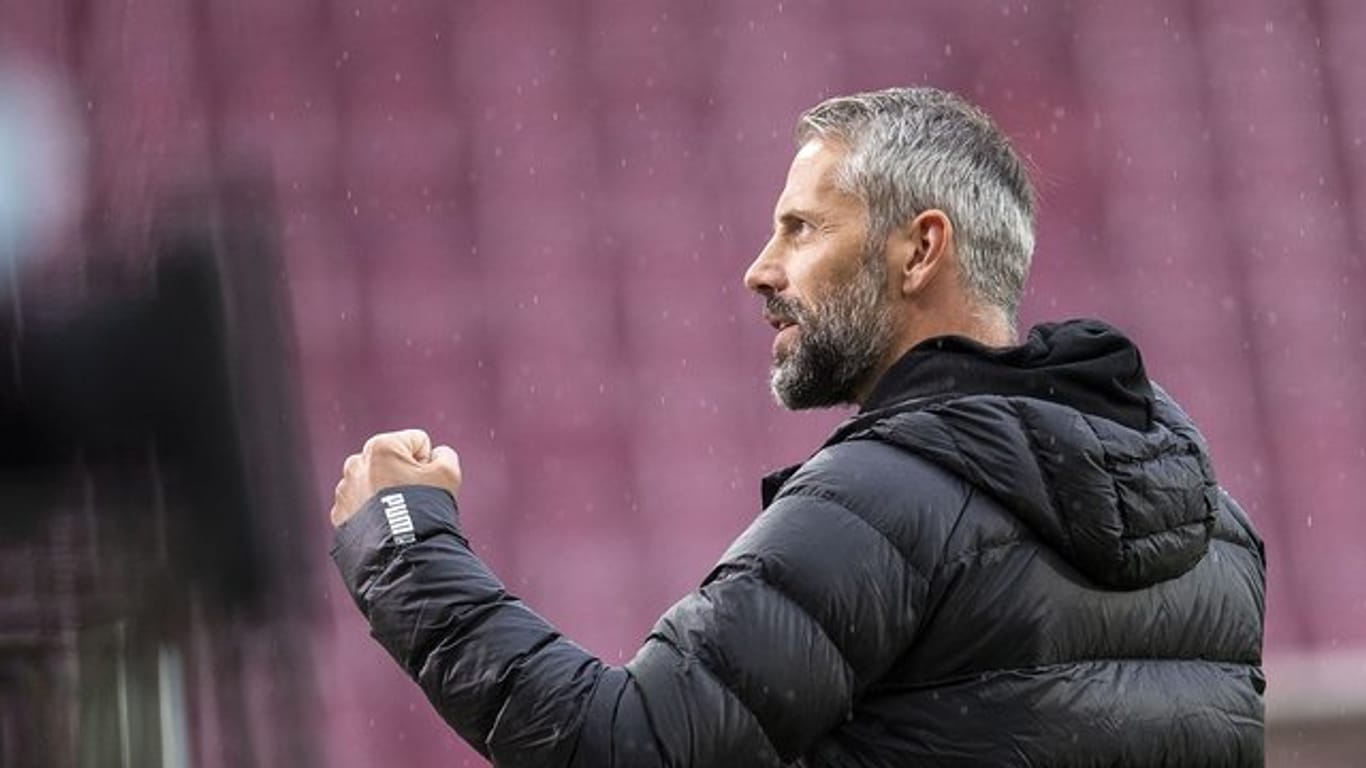 Gladbachs Trainer Marco Rose will mit seinem Team mutig gegen Inter Mailand auftreten.