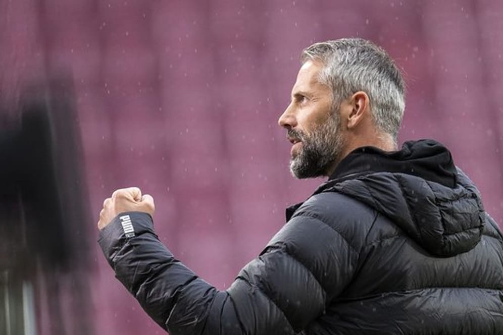 Gladbachs Trainer Marco Rose will mit seinem Team mutig gegen Inter Mailand auftreten.