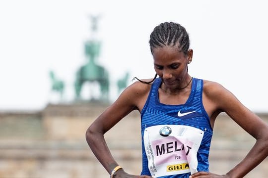 Holte bei der Halbmarathon-WM in Polen mit Europarekord Silber: Melat Kejeta.